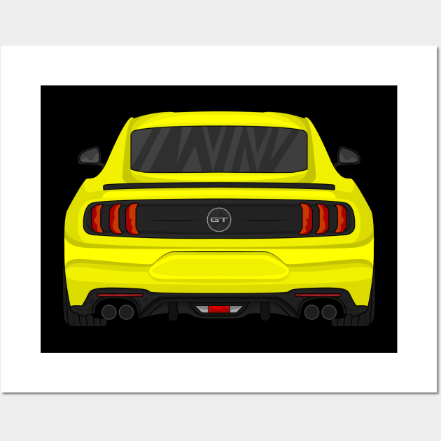 MUSTANG GT 2021 Wall Art by VENZ0LIC